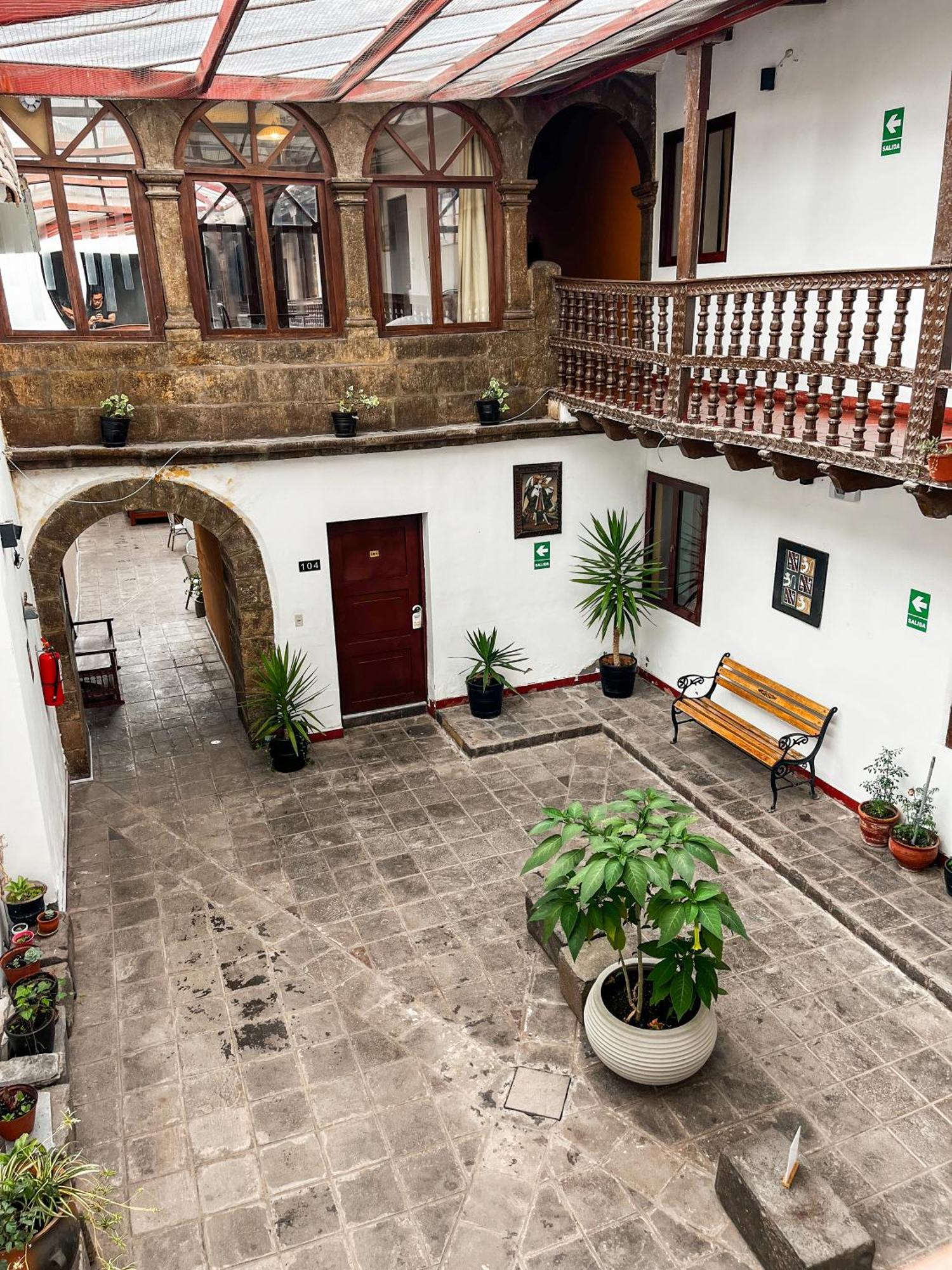 Hotel Cusco Plaza Saphi Екстер'єр фото